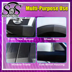 Trim & Plastic Restorer Black Paint 50 gm (Pack of 1)